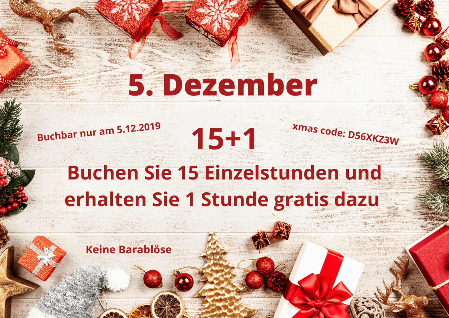 Adventkalender - 5. Türchen - 15+1